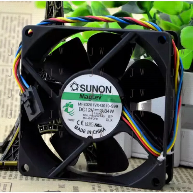 

DDZ для SUNON MF80201VX-Q010-S99 725Y7-A01 ventilateur 12 В 3,84 Вт 80*80*20 мм 4 провода 5 контактов