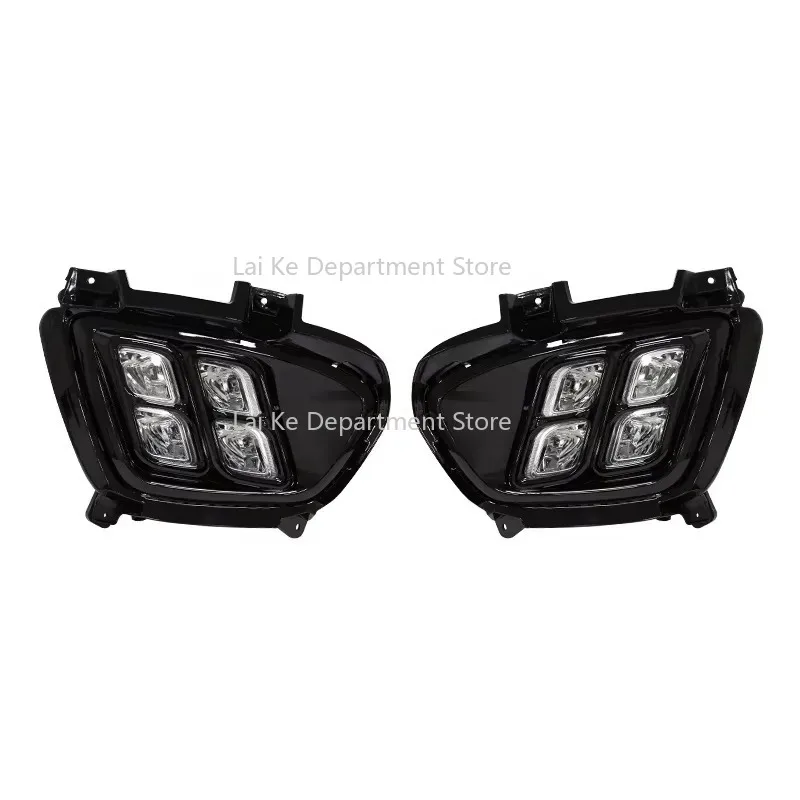 

4-LED Daytime Running DRL Fog Light Lamp Led Driving Light for Sorento 2015 2016 2017