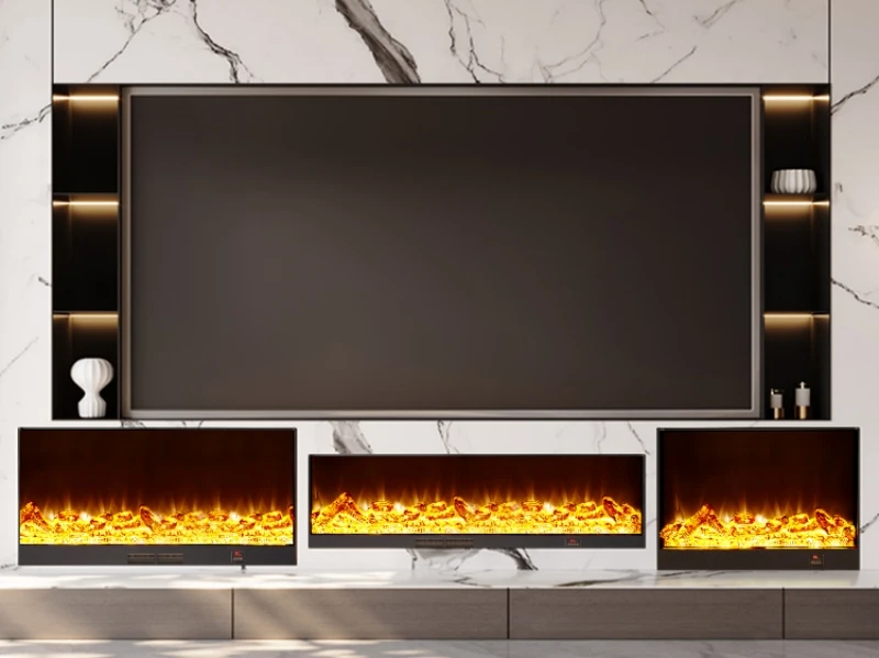 تخصيص الحديثة 3D LED محاكاة لهب الموقد حامل تلفاز سخان كهربائي عالي الجودة المدمج في للاستخدام المنزلي في الفنادق