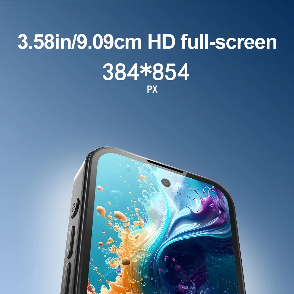 SOYES Q333 هاتف ذكي صغير 4GB RAM 64GB ROM أندرويد 12.0 Face Unlock 2000mAh 4G LTE Type-C OTG 3.58 بوصة شاشة هاتف صغير #4