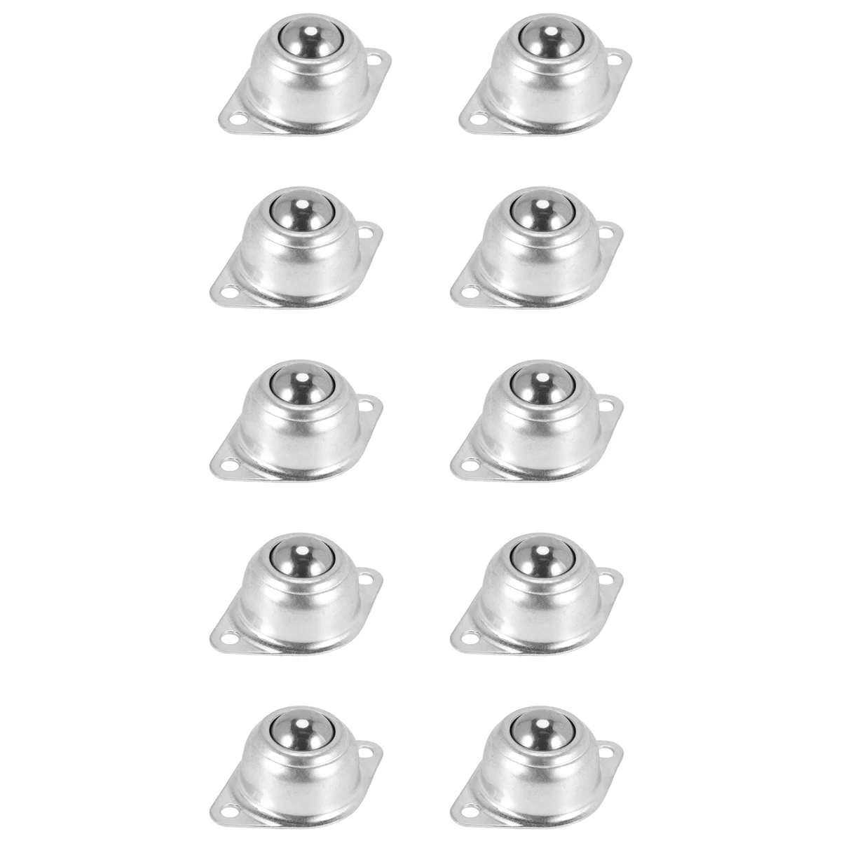 MLGB 10Pcs 3CM Dia Carbon Steel CY-15A Ball Transfer Unit Ball Bearing Conveyor Roller Ball Transmission Tool