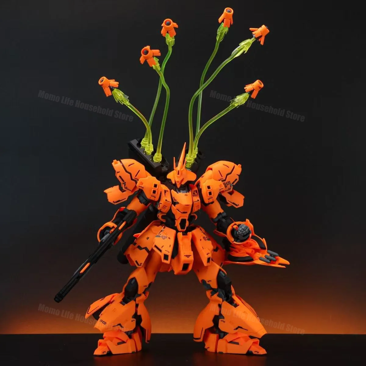 STAR Modello 1/144 RG MSN-04 Sazabi arancione Modello di Montaggio Kit Scheletro di Plastica Anime Action Figure Robot Modello di Plastica Regali Giocattoli