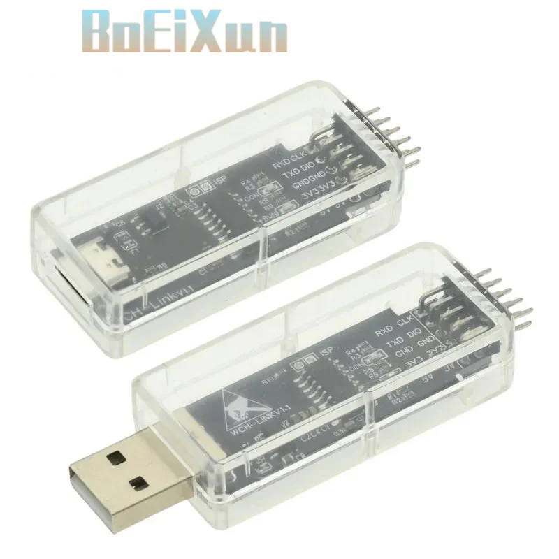 WCH-Link Emulator CMSIS-DAP Download Type-C Debug RISC-V Online SWDTTL ARM