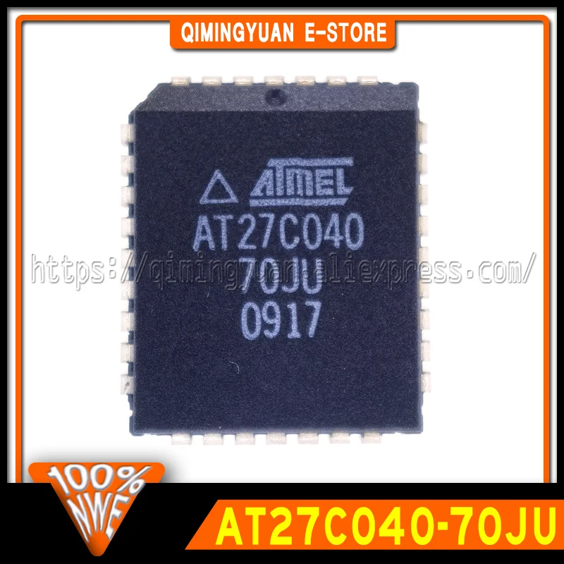 2-5PCS AT27C040-70JU PLCC-32 AT27C040