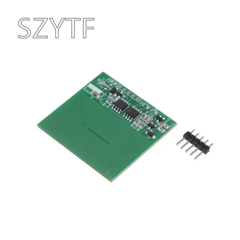 1PCS 3.3-5V RFID Card Reader Module 125khz Card Reader Built-in Antenna RF Module UART Serial Output Super RDM6300