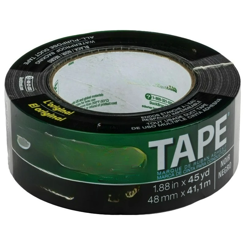 The Original  Brand Duct Tape, 1.88 in. x 45 yd., Black