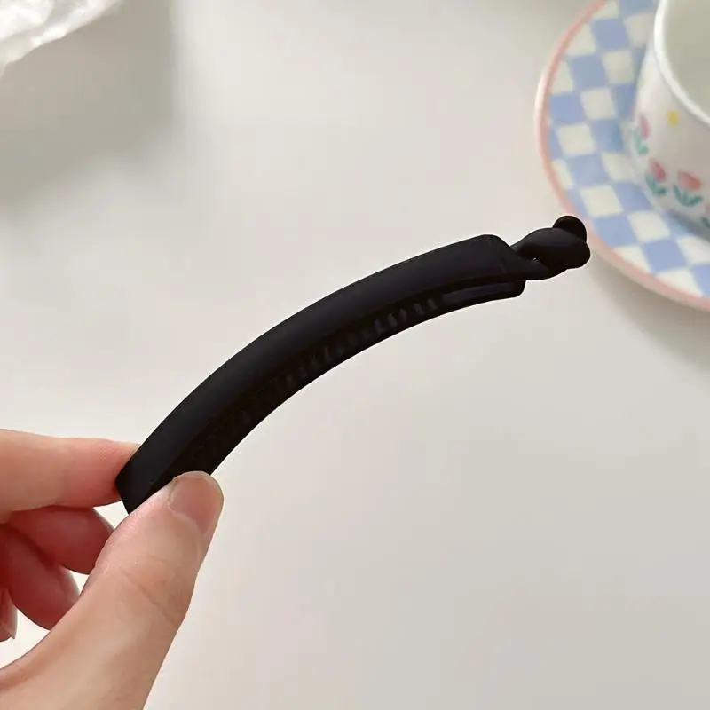 5 Stück Acryl-Bananenklammern, elegante Damen-Haarspangen für den Hinterkopf, koreanische Pferdeschwanz-Haarnadeln, Haarspangen für Mädchen, Haar-Accessoires – Detail 4