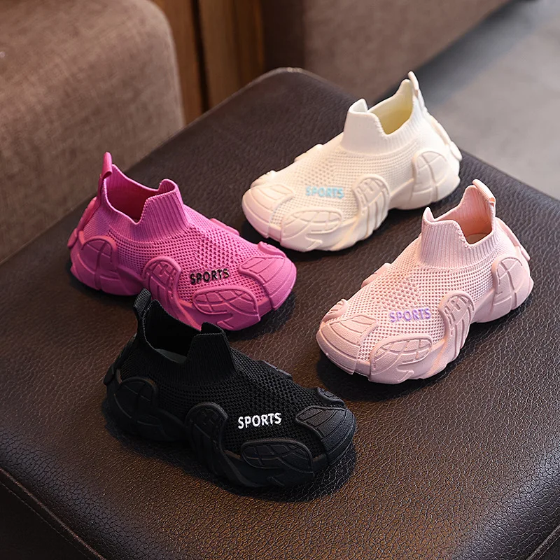 Fashion Child Shoes 2026 Four Seasons New Baby Sports Le Fu Shoes Casual Comforta Men Women Versatile Flat Bottom Child Shoes