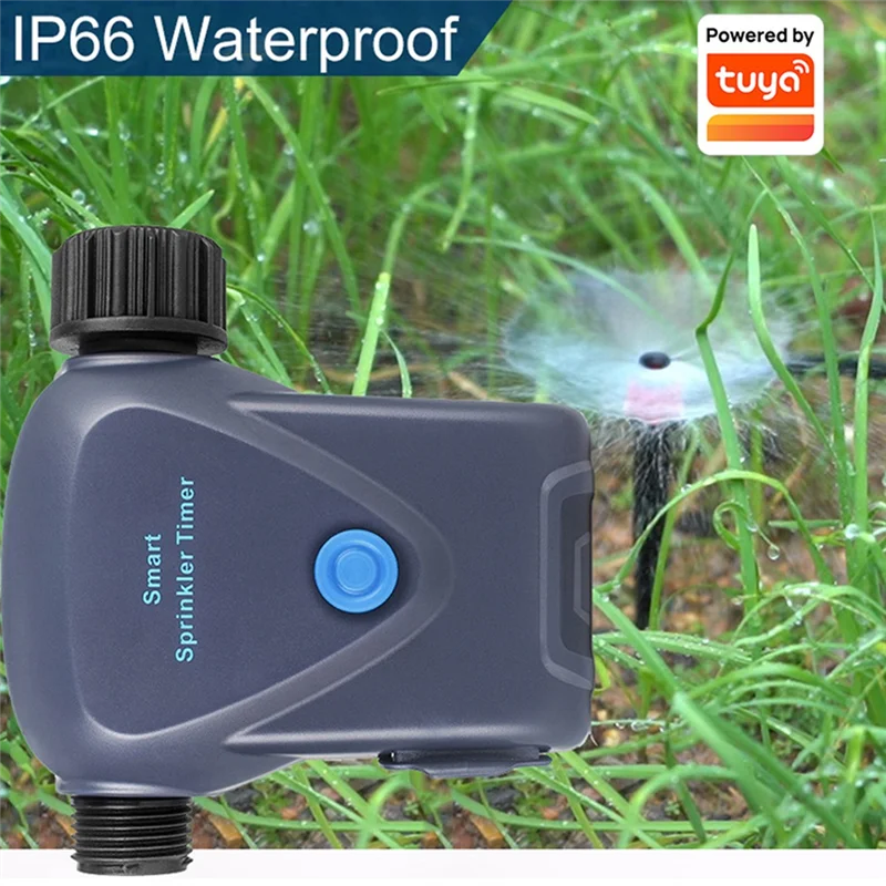 Garden Automatic Irrigation Device 45M Sensing Distance Watering Device For 3/4 Inch Hose-Y47A