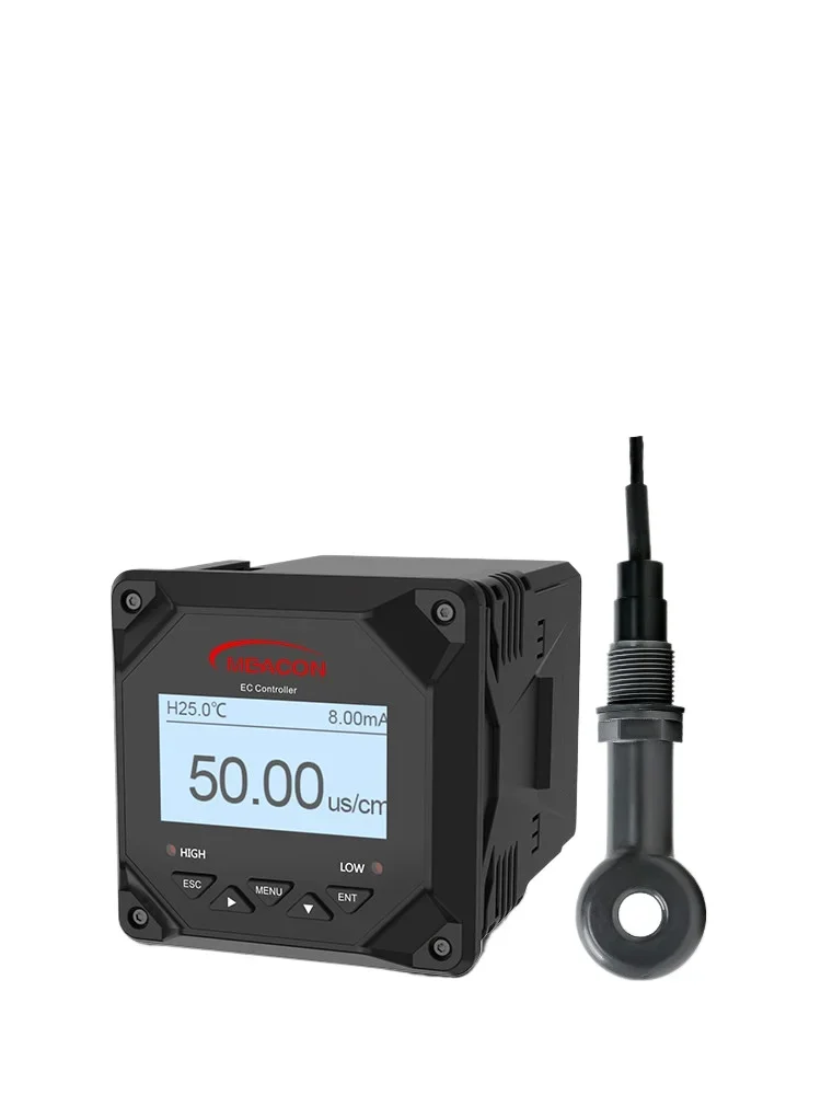 CXX conductivity meter probe sensor seawater high temperature chemical wastewater EC online detector