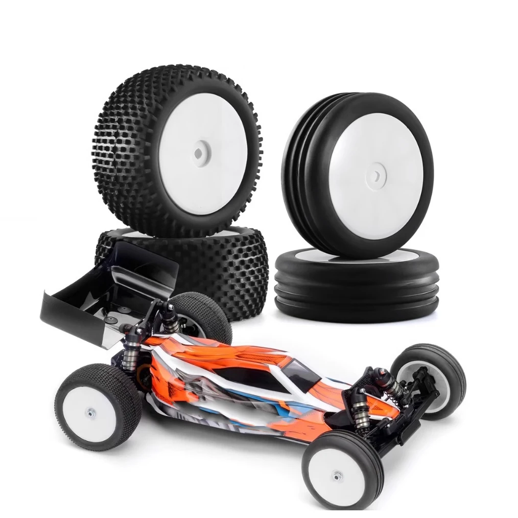 

Competition-Grade 1/10 Remote Control Car Off-Road Tires, 12mm Hexagonal Wheel Base, High Grip, Suitable for Yokomo/Tekno/Srx2/Srx4 and Other Model Car Accessories