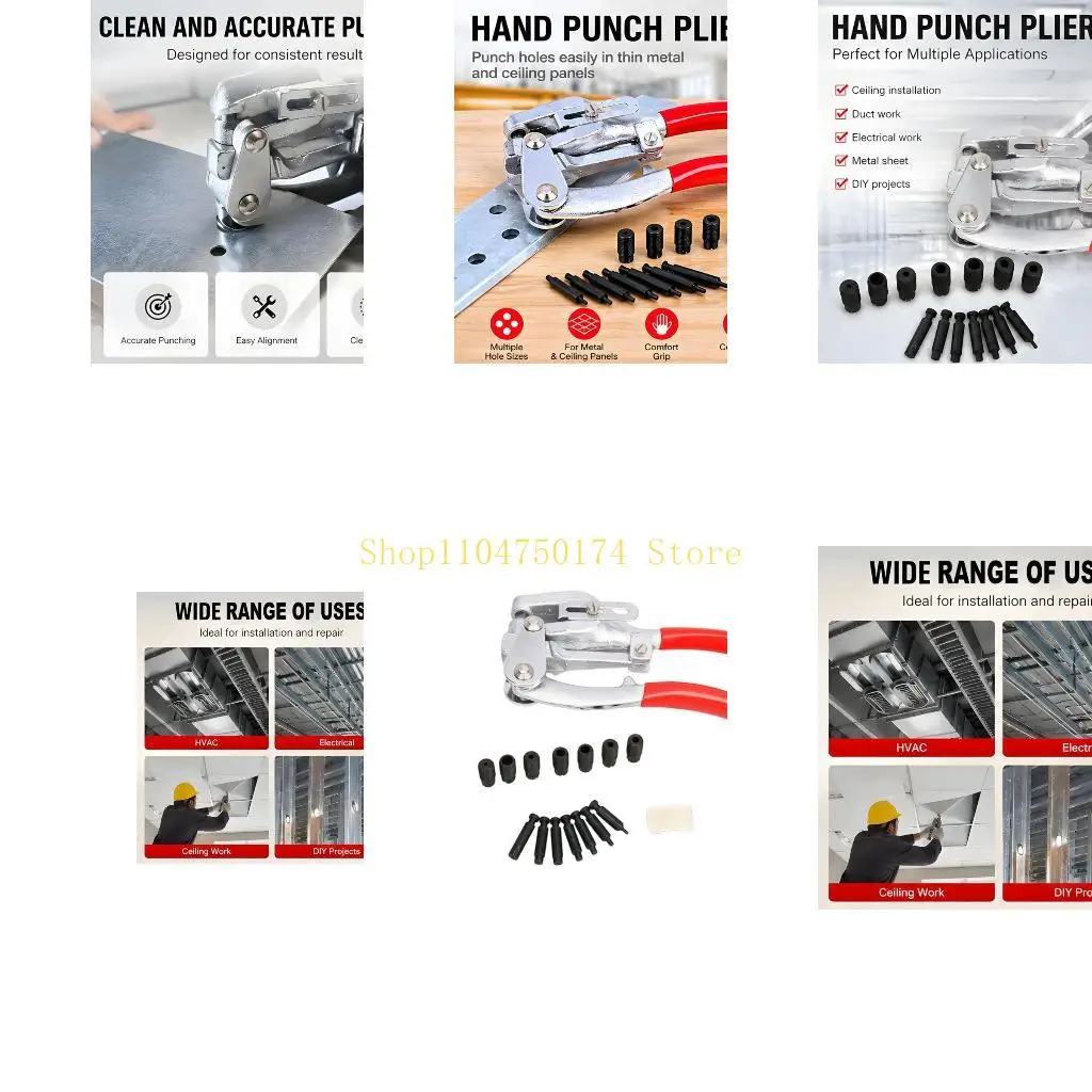 Excellent V Punching Tool Including Storage Case And Depth Measure Top Sale