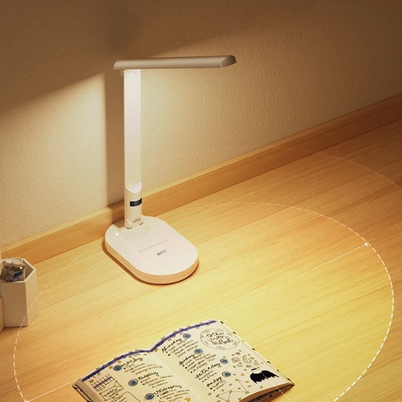 Pop LED Desk Lamp 3 Levels Dimmable Touch Night Light USB Rechargeable Eye Protection Foldable Table Lamp For Bedroom Bedside De