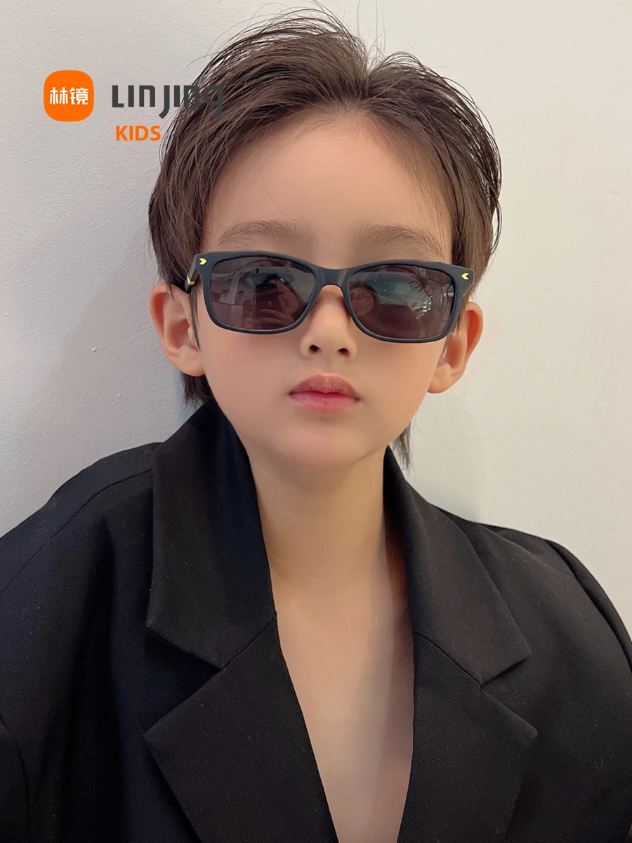 2026年新作-uvカット偏光サングラス-小学生-男女兼用-アウトドア用-目の保護メガネ-おしゃれ-レトロスタイル