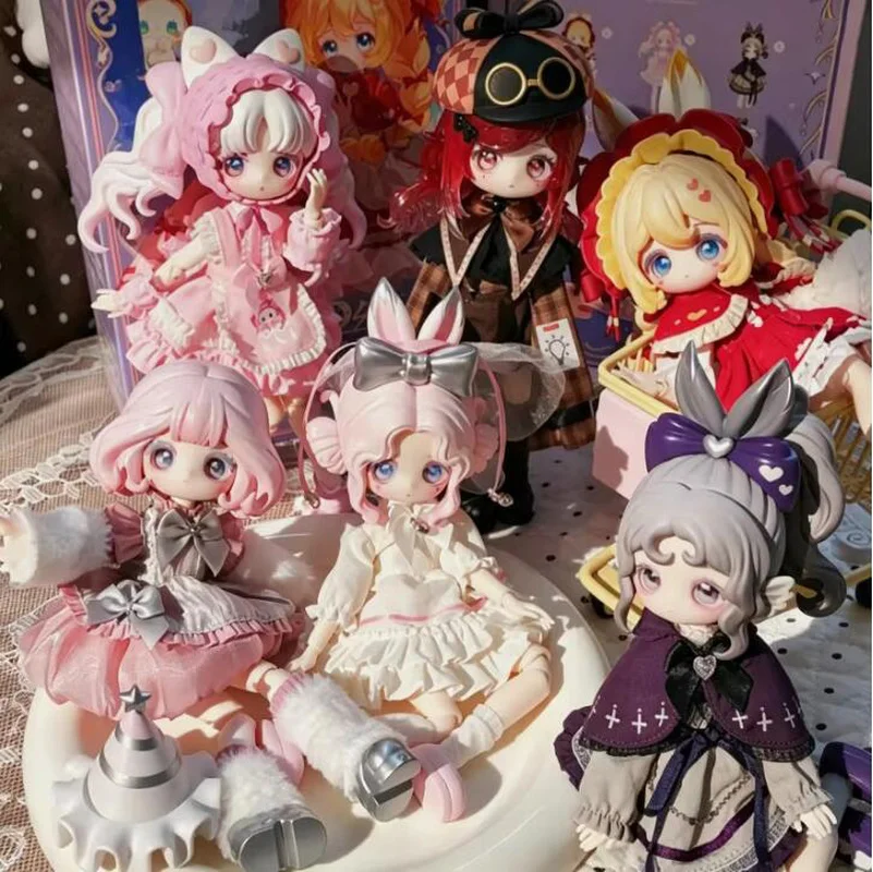 Lulura Original Bjd Action Figure Blind Box Movable Joint Anime Character Collectible Art Toy Desktop Decoration For Collectors