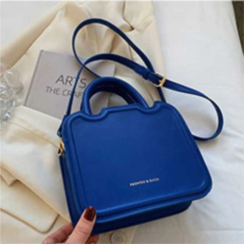 2023 Women\'s Fashion Korean Handbag Female Retro Trend Solid Color Shoulder Messenger Bag Ladies Casual Small Square Bag