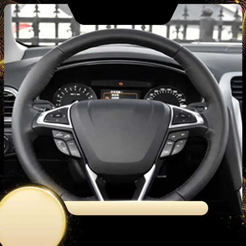 

3 шт., накладка на руль, рамка для кнопки рулевого колеса для Ford Fusion Mondeo 2013-2019-A74F