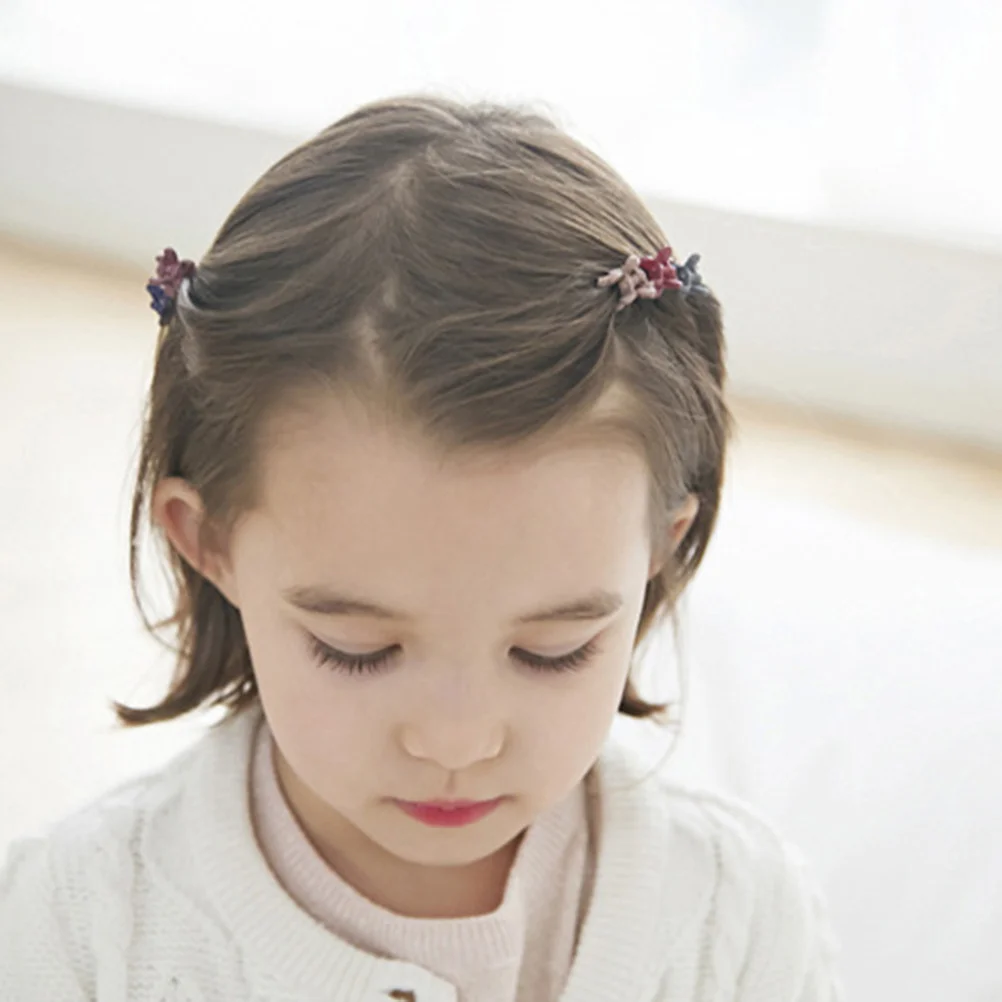 50 قطعة مخلب شعر صغير زهرة تصميم الانفجارات دبوس 13 سنتيمتر دبابيس الشعر لطيف لارتداء اليومي حفلة هدية مشبك شعر