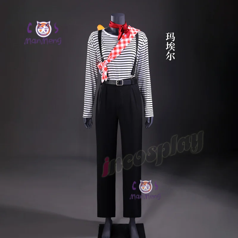 Luna de Cristal. ‌ Disfraz de Cosplay de Maelle Baguette, Clair Obscur: Expedición 33, uniforme informal para Halloween y Carnaval, traje para hombre y mujer