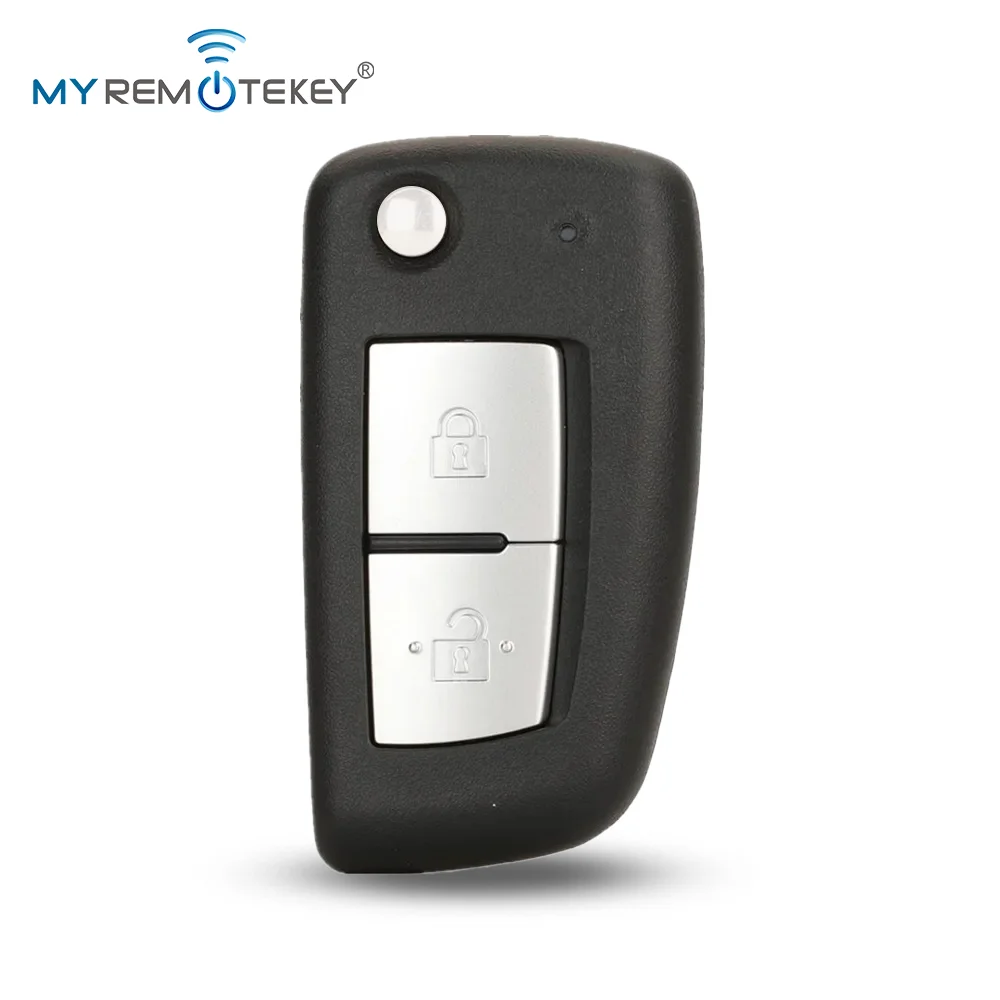 REMTEKEY Flip Key Shell Combo 2/3/4 Button for Nissan Rogue, Qashqai, X-Trail, Sentra, Altima, Armada & Infiniti