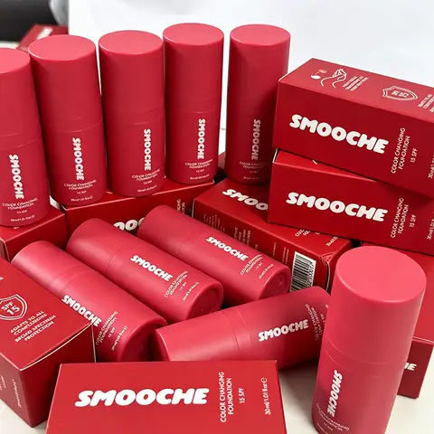 SMOOCHE SPF15 Skin Tone Adaptive Color Changing Liquid Foundation Lasting Oil Control Waterproof Lightweight Concealer Makeup
