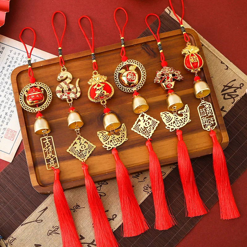 

2025 New Year Decorative Small Lanterns Chili Hanging Store Shopping Mall Decorative Spring Festival Hanging Indoor Layout