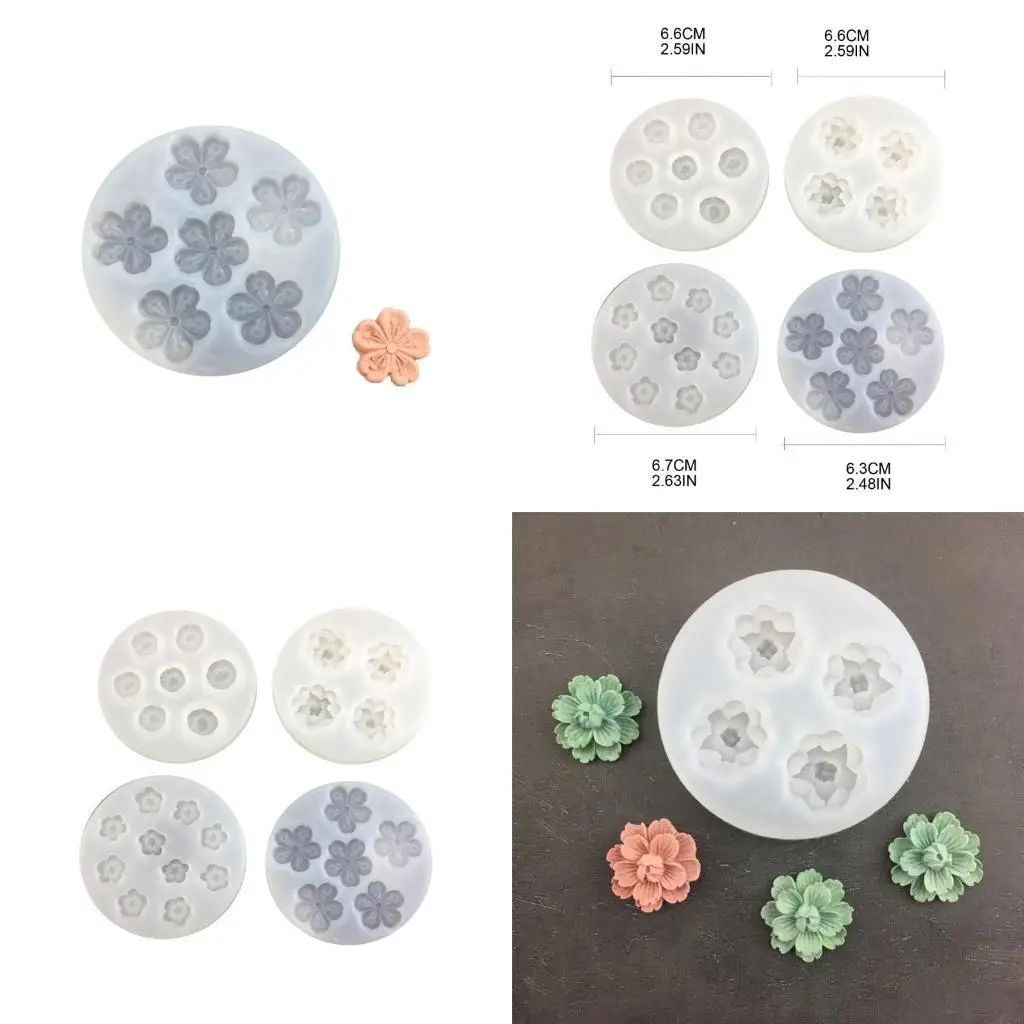 F19B F19B Silicone Mould Clay Resin Ceramics Candy Fondant Candy Chocolate Soap Mould - Aliexpress Deal