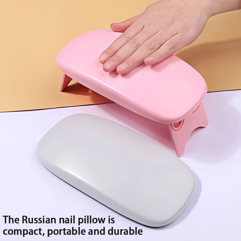 Foldable Nail Hand Rests Manicure Rest Arm Stand Pillow Cushion Holder Desktop Nail Arm Rest Wrist Support Nail Stylist Supplies