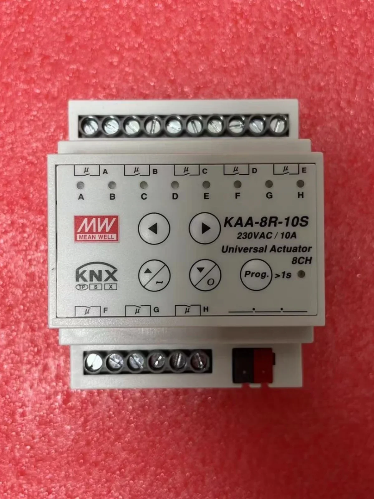 Taiwan Mingwei Switching Power Supply KAA-8R-S/KAA-8R-S-10 KNX 8-way 16A/10A Actuator, New