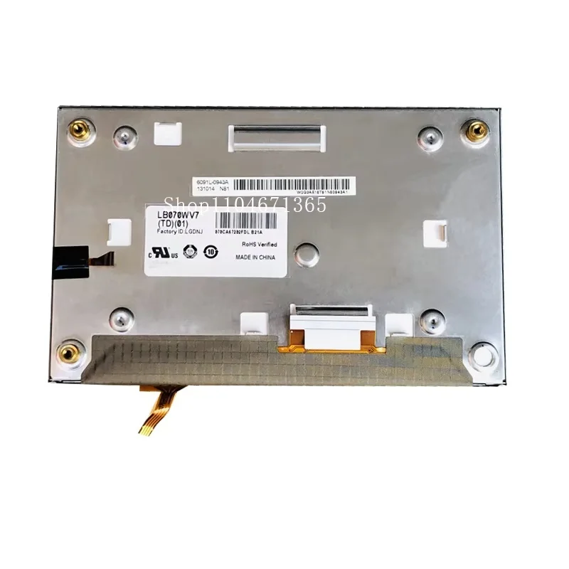 7 inch LCD screen for LB070WV7(TD)(01) LB070WV7-TD01 LB070WV7  for Hyundai Veloster Kia Car navigation