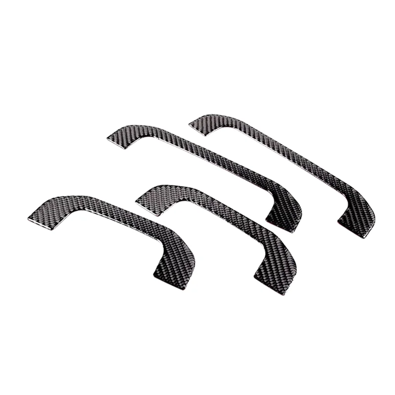 

AEF3-For Mercedes-Benz C-Class W206 2022 2023 Soft Carbon Fiber Car Roof Grab Handle Cover Decorative Trim Accessories