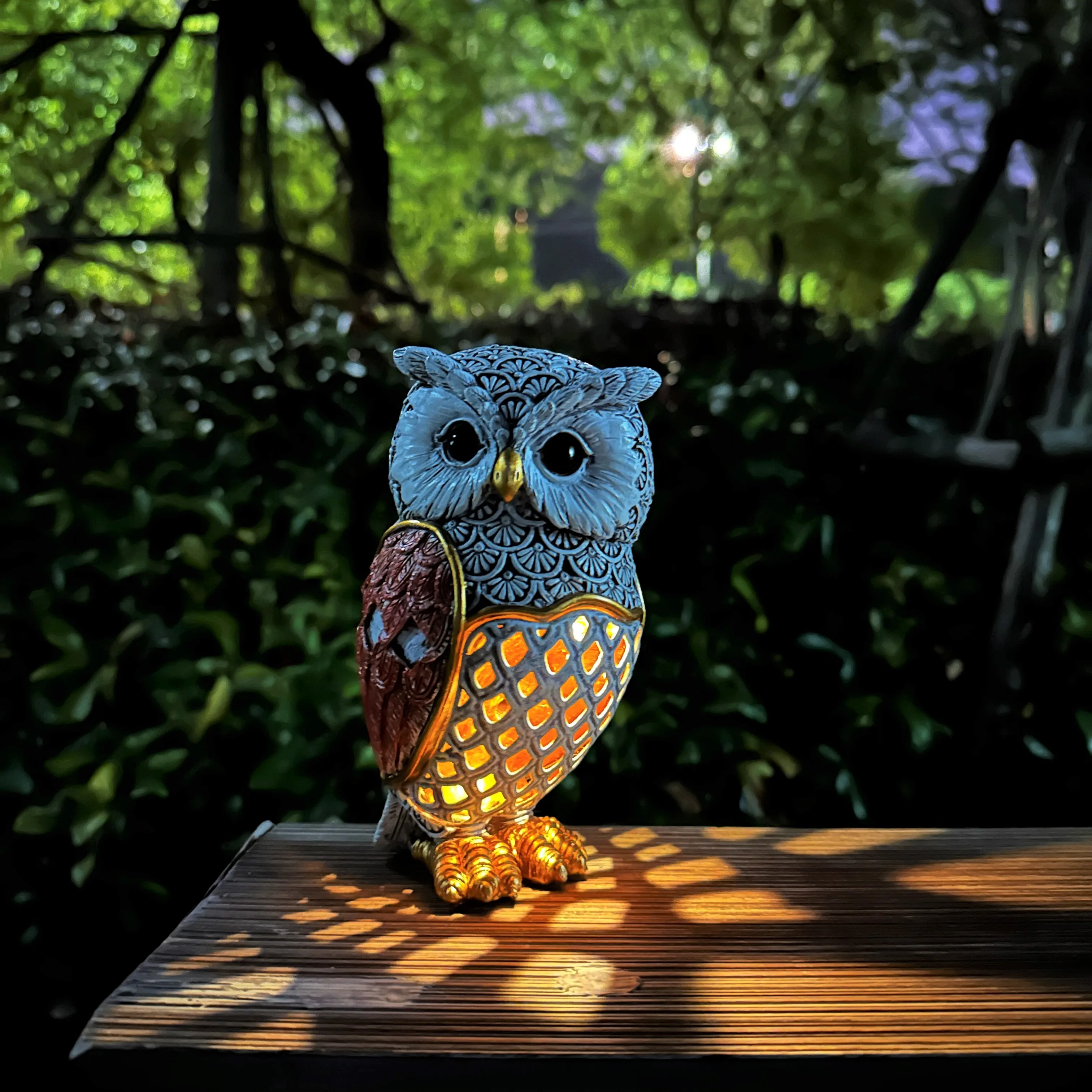 

1Pc Solar-Powered Light Owl Outdoor Landscape Decorative Light for Gardens Courtyards,Lawns ,Valentine's Day Gifts for Friends