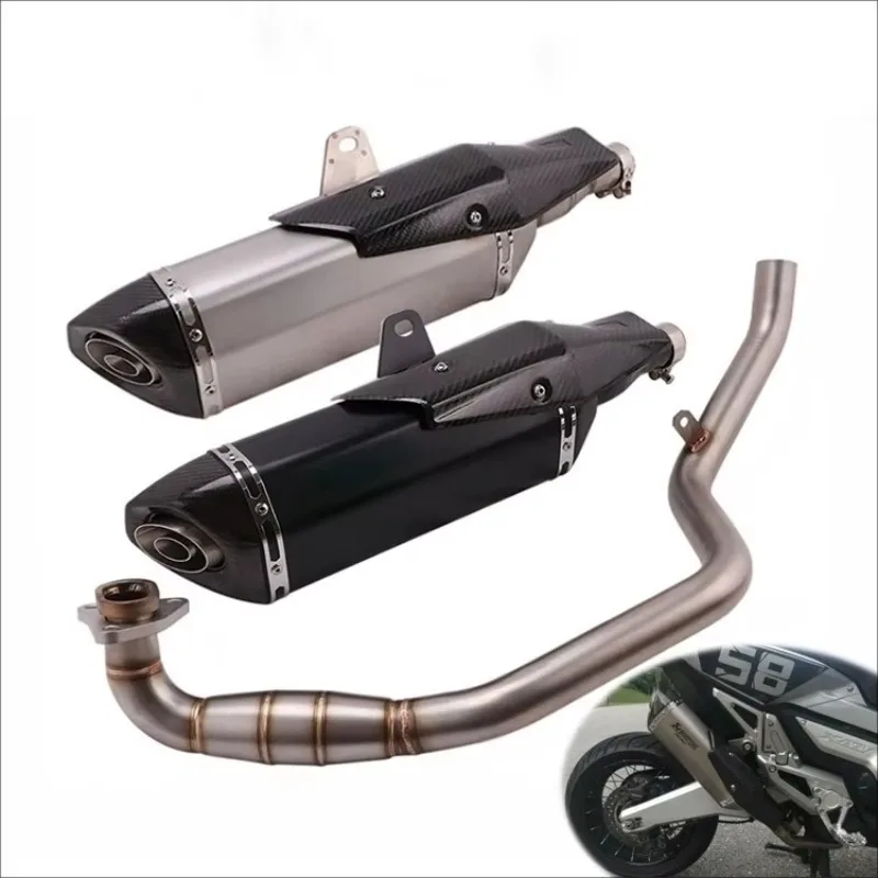 

2025 New Style F Or Motorcycle Accessories Suitable For Motorcycle X-ADV750 Exhaust Pipe NSS Fosha FORZA750 Front And Rear Secti