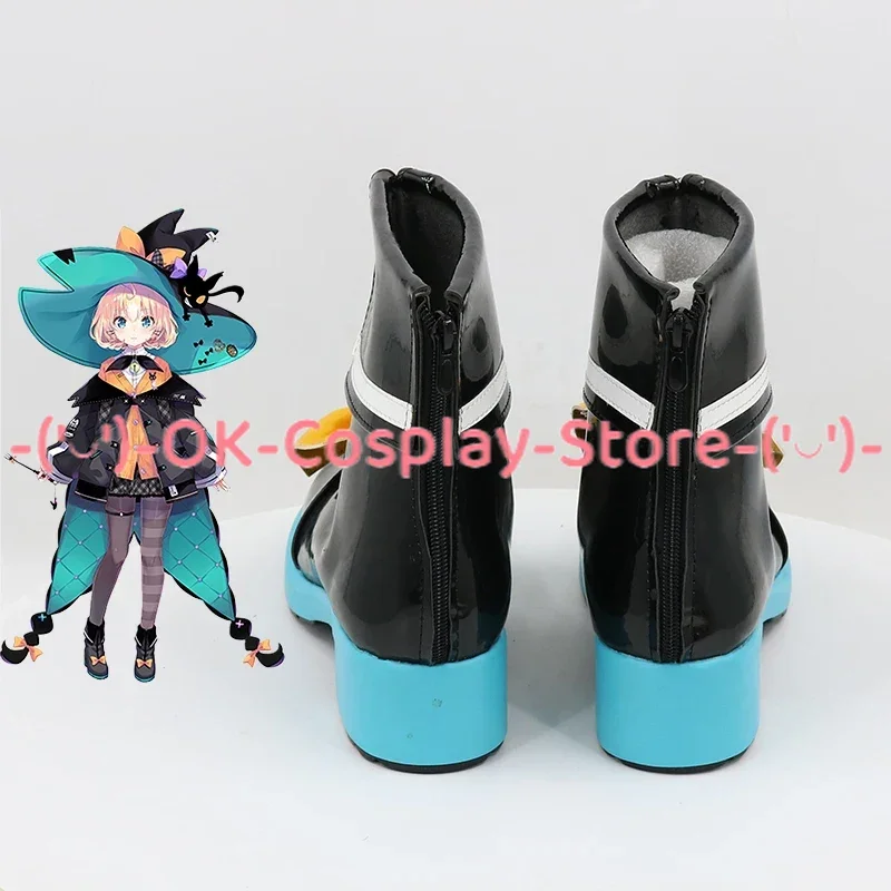 Millie Parfait Cosplay Shoes Vtuber Cosplay Props PU Leather Shoes Halloween Carnival Boots Custom Made