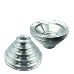 Bench Drill 54mm to 150mm Outer Dia 14 16 18 19 20 22 24 25 28mm Bore Aluminum A Type 5 Step Pagoda Pulley Wheel for V-Belt 1pc