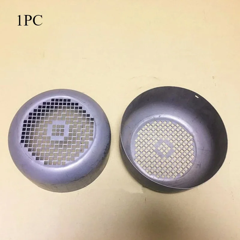 1 قطعة مروحة المحرك الكهربائي القلنسوة لغطاء مروحة المحرك استبدال أجزاء الحديد مروحة المحرك الكهربائي غطاء الحديد