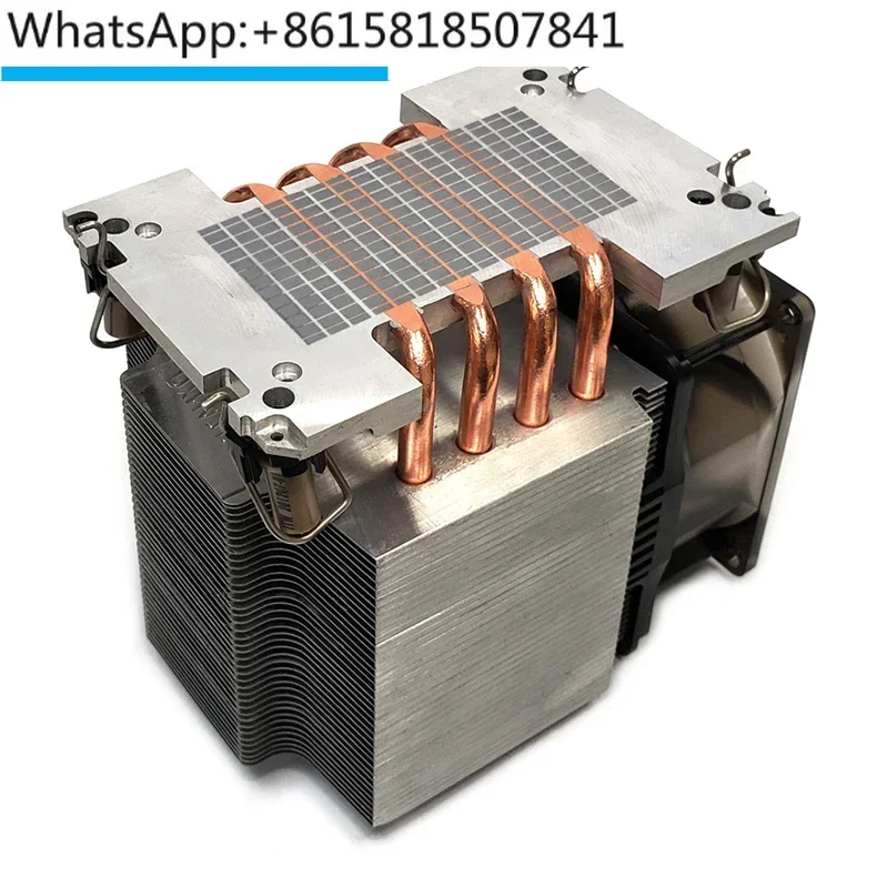 

3U 4677-контактный серверный радиатор с воздушным охлаждением, процессор с 4 тепловыми трубками, промышленное управление, 4500 об/мин, вентилятор S6