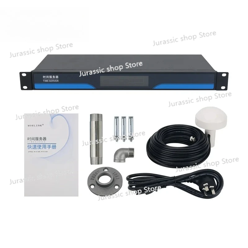 

Network Time Server with High Precision OCXO for Beidou Dual Mode GPS PTP Clock NTP Server (30m Antenna + 1/2 Network Port)