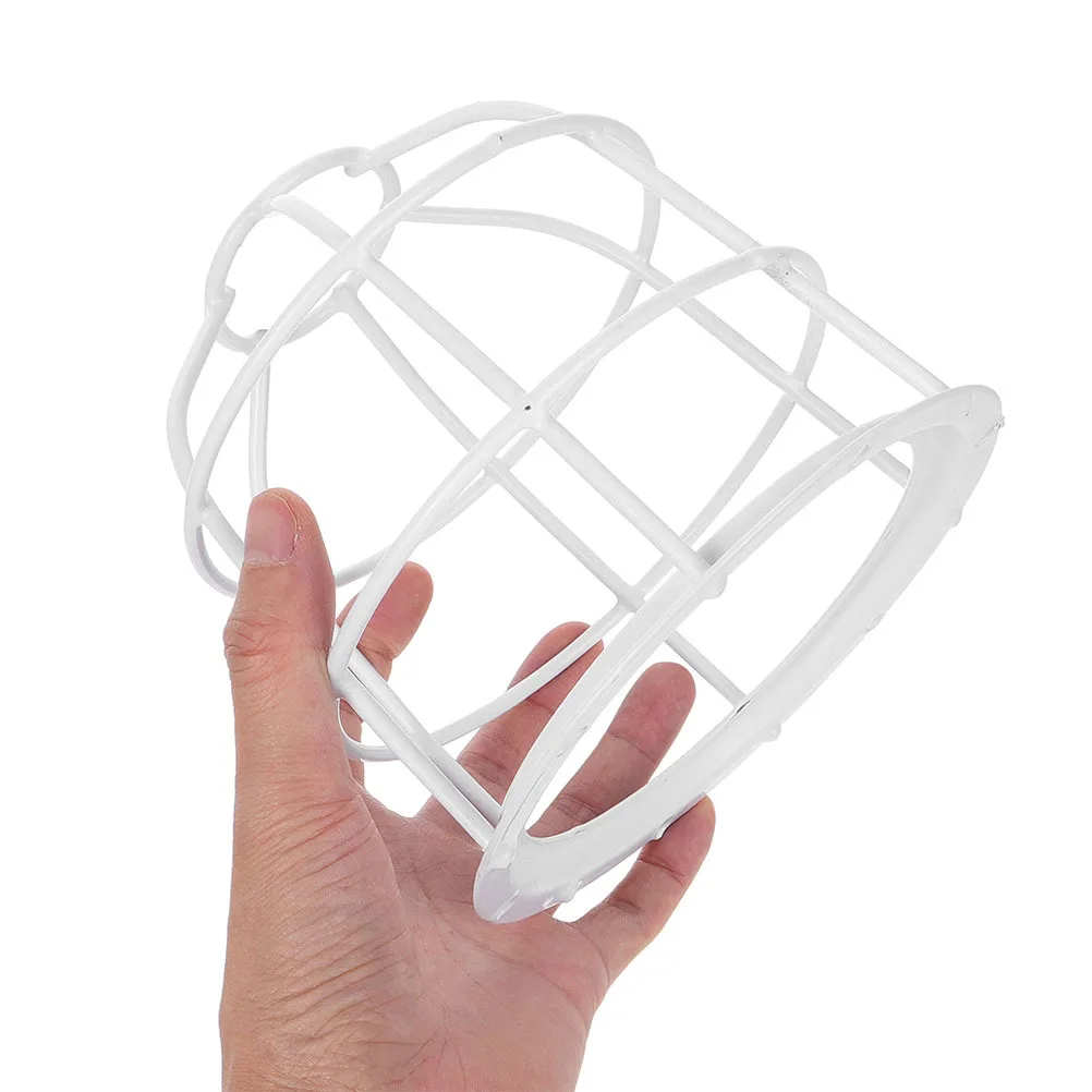 2pcs Smoke Sensor Net Cover Easy Install Sturdy Bracket Fire Sprinkler Guard Metal Cage Light Bulb Cover Ceiling Fan Globe Cage