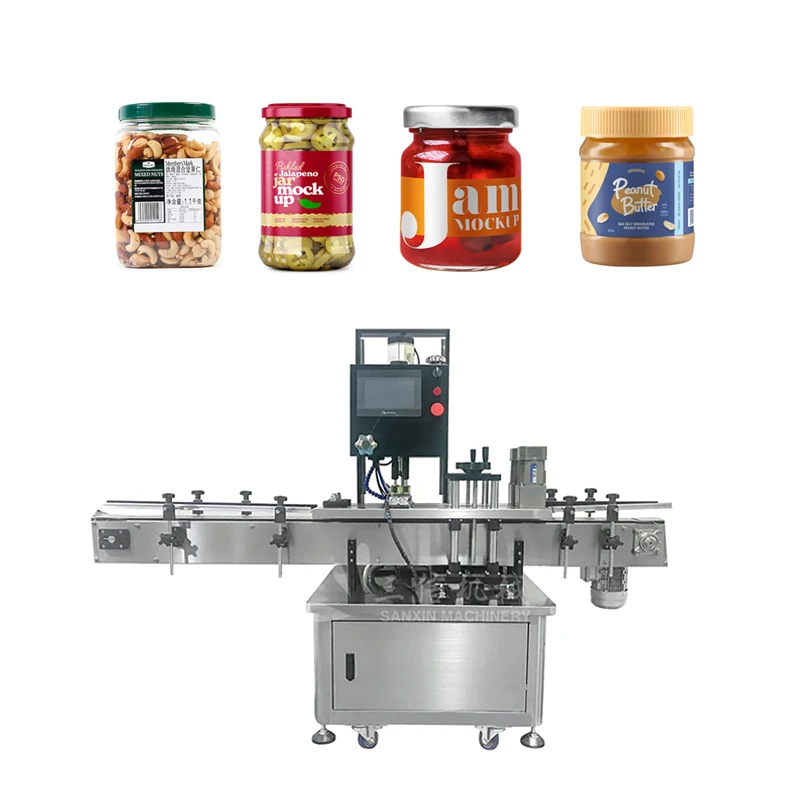 Customized Automatic Electric Capping Machine for Plastic Glass Easy Operate 1-Year New Essential for Daily Necessities Food