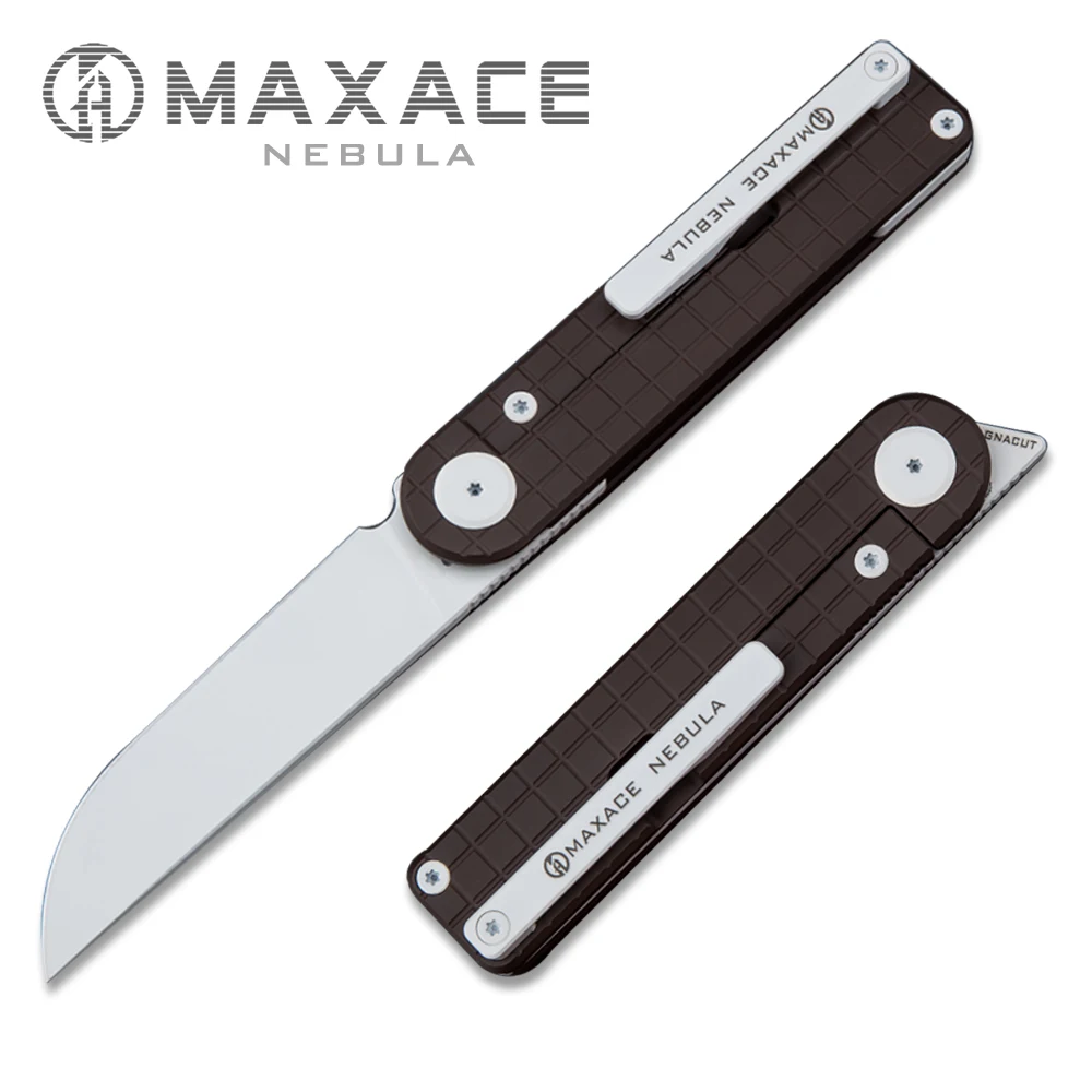 Maxace NEBULA Folding knife camping portable outdoor fruit knife Survival Self-defense Collection And Gift  pocket knife