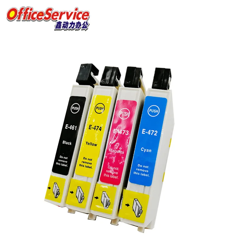 Cartucce di inchiostro compatibili T0461 T0472 T0473 T0474 per stampante Epson Stylus C63 C65 C83 C85 CX3500 CX4500 CX6300 CX6500