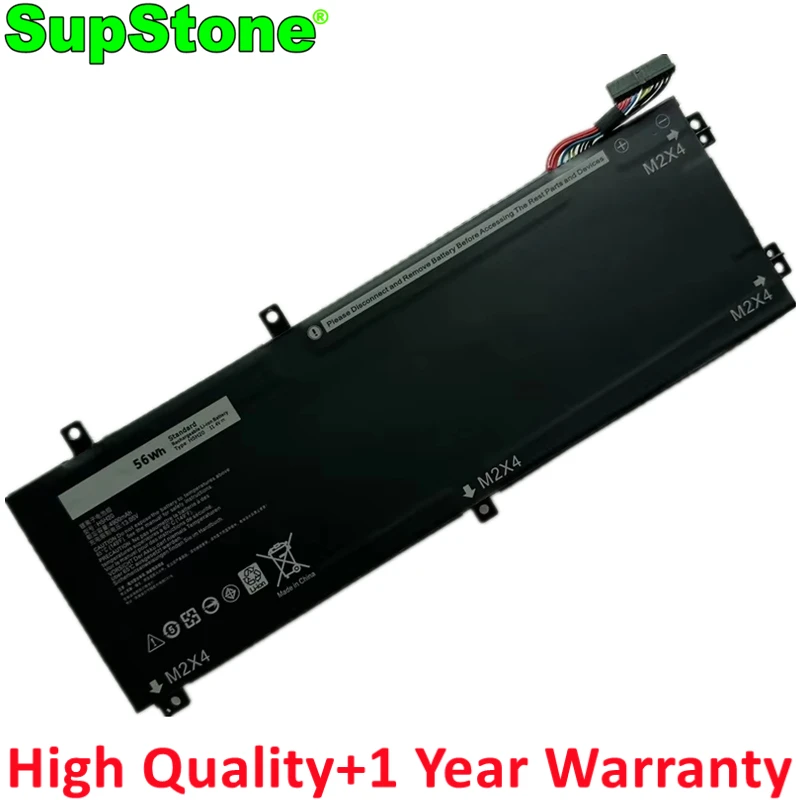 SupStone H5H20 Laptop Battery For Dell XPS15 9560 9570 7590 M5520 M5530 5D91C P56F001 05041 62MJV Battery