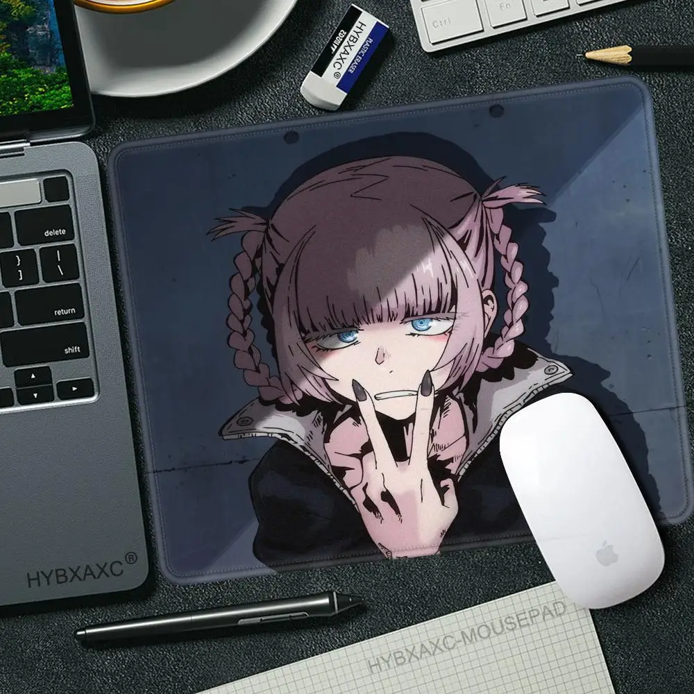 45x40cm Nazuna Nanakusa Mauspad Kleine Gamer-Tastatur-Schreibtischunterlage Computer-Tisch-Gaming-Matte XS C-Call of the Night Anime Mauspad