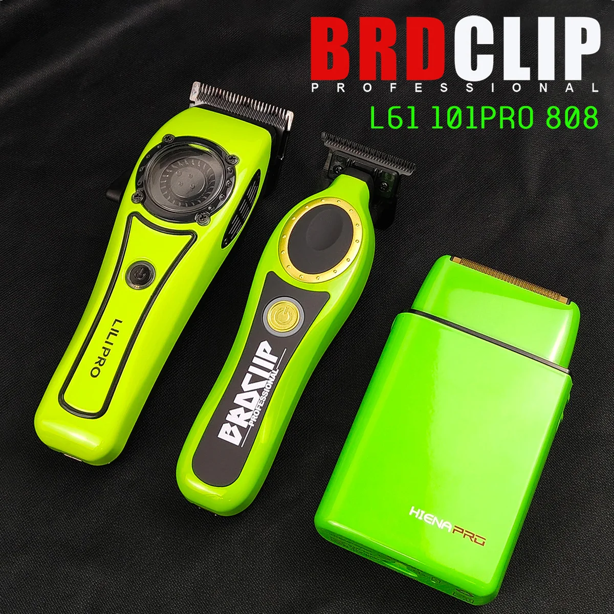 New Professional LILIPRO L61 101PRO 808 Hair Clipper High Speed for Hair Cut Machine Large Battery Hair Trimmer for Men Barber