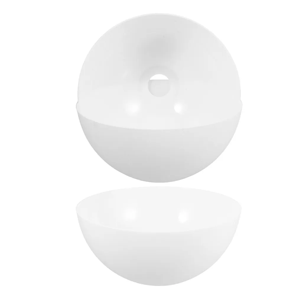 3Pcs White Plastic Mushroom Lamp Shades for Floor Lamps Wall Sconces Ceiling Fans Pendant Lights Easy Install Diffused Light