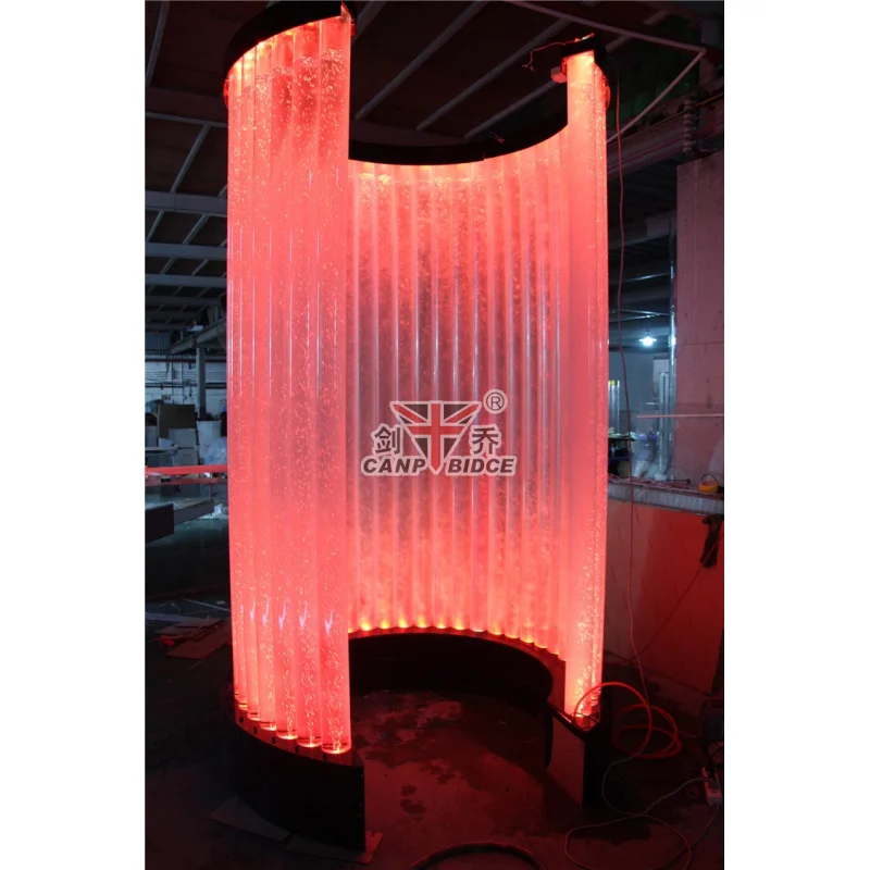 custom.Factory Direct Sale Bubble Lamp Acrylic Pillars Hall Decoration Bubble Wall Panel LED Light Outdoor or In