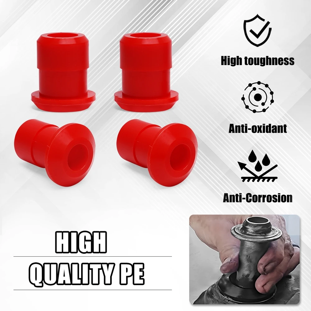 

4PCS Sutable For Nissan Rogue 2008-2020 Enging Bracket Front Subframe of Engine Bracket Cross Polyetnylene Bushing