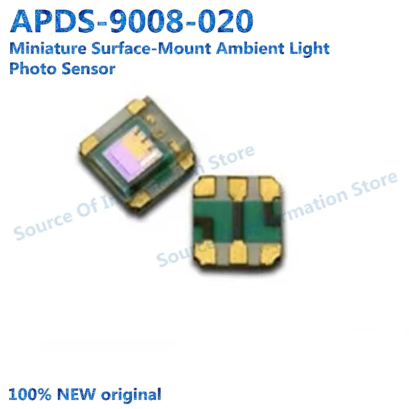 APDS-9008-020 Miniature Surface-Mount Ambient Light Photo Sensor 100% New