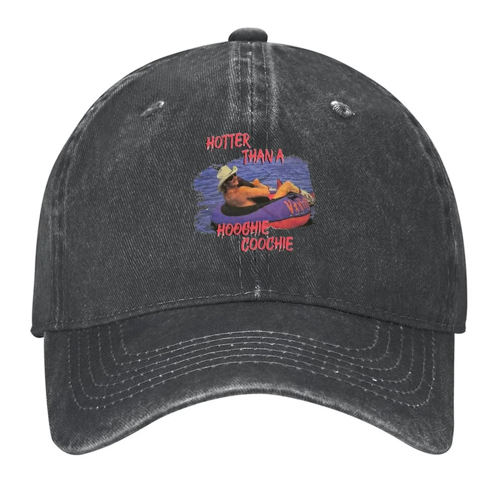 

Hotter Than a Hoochie Coochie /western fashion/ Alan Jackson/ Country Concert Shirt/ summer western fashion/ Lake s Baseball Cap